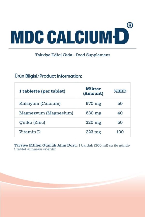 MDC Calcium-D 30 Tablet