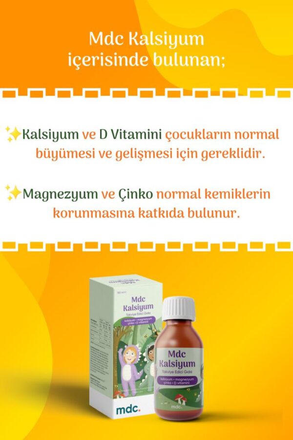 Kalsiyum Şurup ve Multivitamin Şurup – Multi Gelişim Paketi