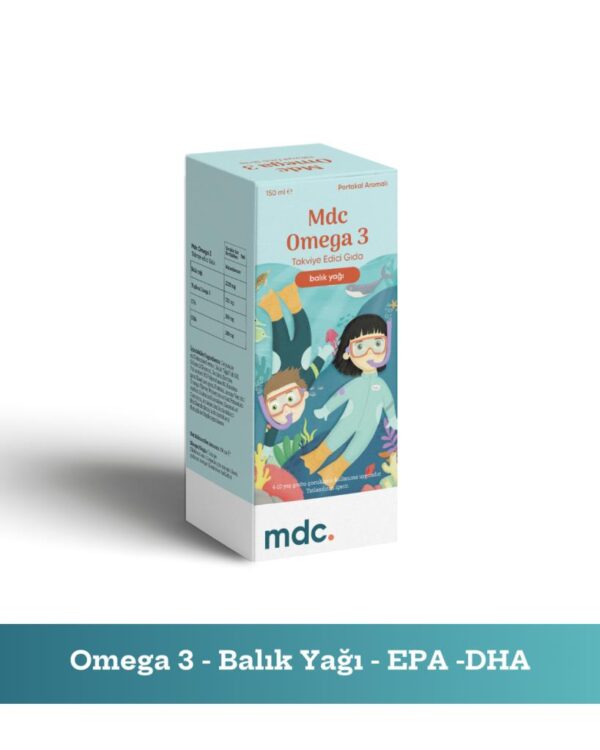 MDC Omega 3 Şurup 150 ml