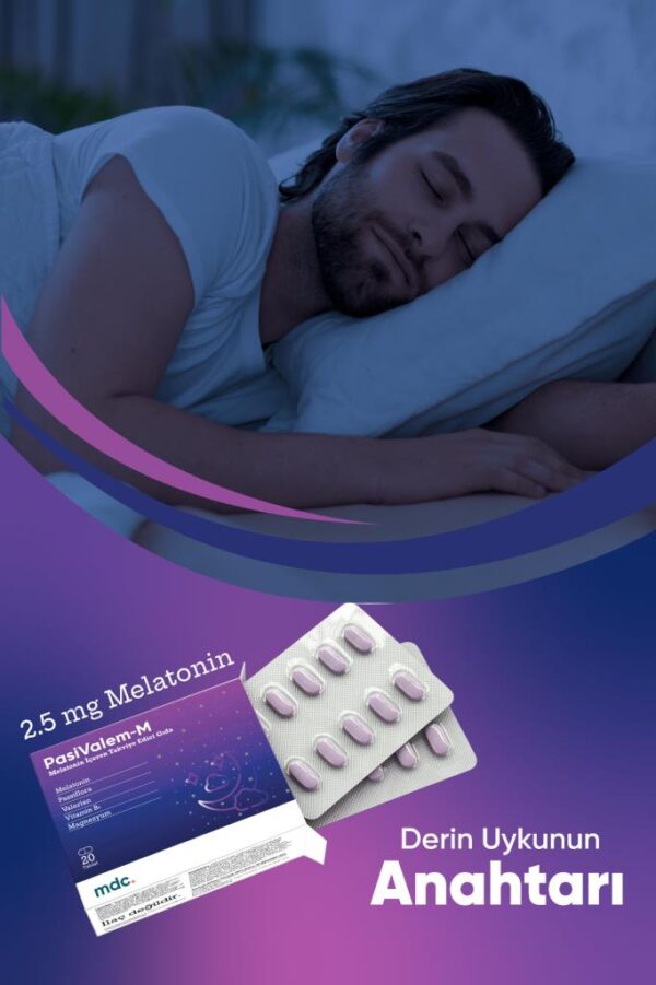 MDC Pasivalem Melatonin 20 Tablet