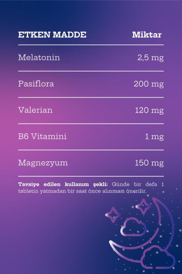 MDC Pasivalem Melatonin 20 Tablet