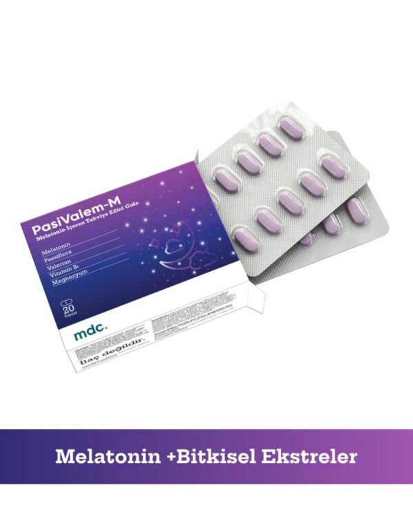 MDC Pasivalem Melatonin 20 Tablet