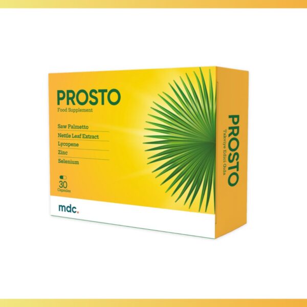 PROSTO (Saw Palmetto, Isırgan Otu, Likopen, Çinko, Selenyum) 30 Kapsül